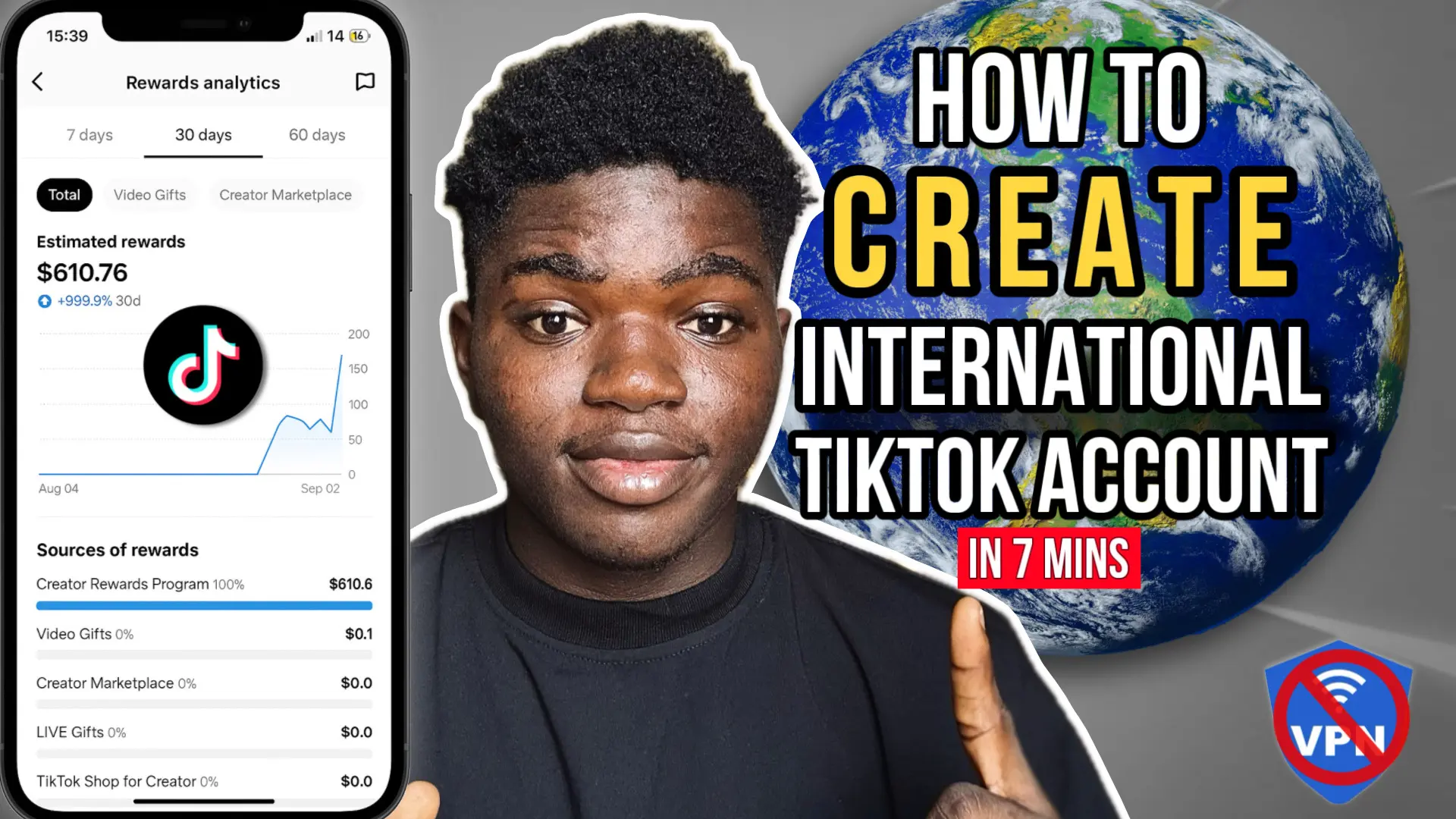International TikTok creation video